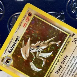 1999 Pokemon Kabutops Holo 1st Edition #9 Fossil Edition Wotc - Image 3