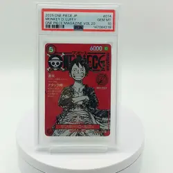 PSA 10 2025 Monkey D Luffy ST21-014 ONE PIECE Magazine Promo Jump 21 - Image 1