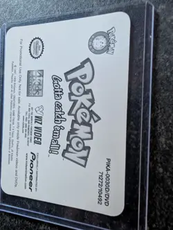 Pokemon Pikachu Raichu 3D Lenticular Promo Card Viz Video Pioneer PIKA-0030D/DVD - Image 4