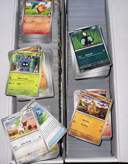 Pokemon Cards Bulk Lot 1000 Unique Cards - Commons and Uncommons No Energies! - Image 1