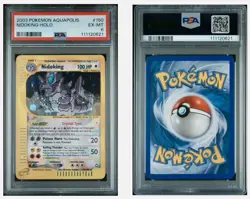 Pokemon Nidoking Aquapolis Crystal Holo Rare #150 PSA 6 - Image 3
