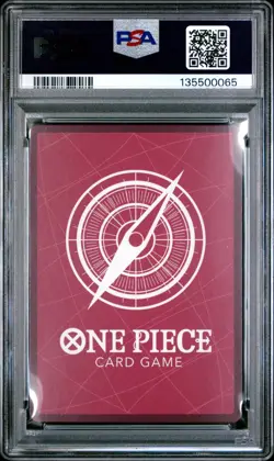 2022 ONE PIECE OP01-ROMANCE DAWN 003 MONKEY D. LUFFY PRE ERRATA PSA 10 GEM MINT - Image 2