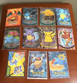 1999 Pokemon Topps Chrome Card Lot - Image 1