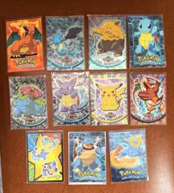 1999 Pokemon Topps Chrome Card Lot - Image 2