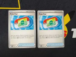 (2) Pokemon TCG Ascended Heroes Poke Pad Trainer Cards - 198/217 - Image 1