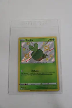 Shining Fates Shiny Vault - Baby Shiny Pokemon Card: Applin (SV012/SV122) - NM - Image 1