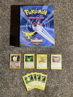 Pokemon Trading Card Game Tempest Gift Box (contents Included) - Image 1