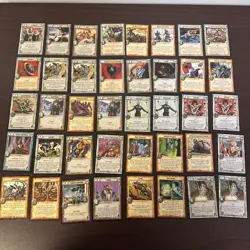 Warlord Saga of the Storm Lot of 40 Cards - Fantasy Game - Image 2