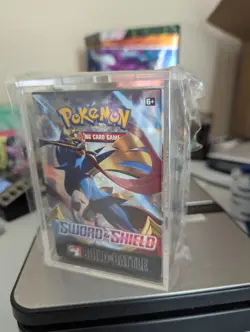Pokemon Sword and Shield: Base Set Build & Battle + Acrylic Case Sealed - Image 1
