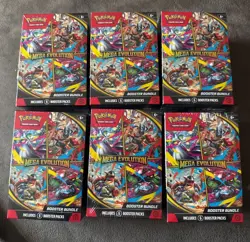 Pokemon TCG: Mega Evolution Booster Bundle 6 Packs ✅🚚💨 - Image 1