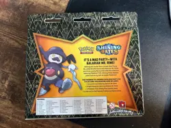 Pokemon - Shining Fates Mad Party Pin Collection 'Galarian Mr. Rime' Sealed - Image 2