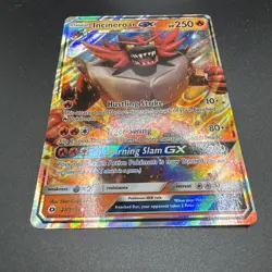 Pokemon TCG Incineroar GX 27/149 Sun & Moon Base Set Holo LP - Image 3
