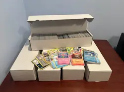 Pokemon TCG Bulk Lot 1000+ Cards: Commons, Holos, Reverse Holos, NO ENERGIES - Image 1