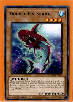 3x Double Fin Shark | LED9-EN049 | Yu-Gi-Oh! TCG - Image 1