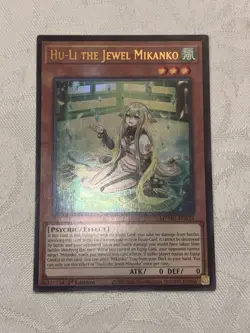 Yu-Gi-Oh! Hu-Li the Jewel Mikanko MZMU-EN072 Ultra Rare NM - Image 1