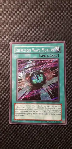 Yu-Gi-Oh! Diffusion Wave-Motion, MFC-107, Secret Rare, 2. Edition, Englisch, NM - Image 1