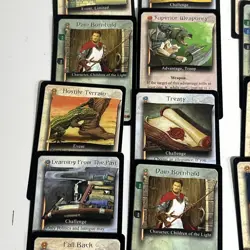 Lot Of (50) The Wheel Of Time 1st Edition Premier Common / Fixed Cards - Image 3