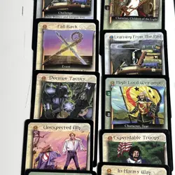 Lot Of (50) The Wheel Of Time 1st Edition Premier Common / Fixed Cards - Image 4