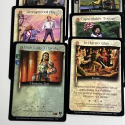 Lot Of (50) The Wheel Of Time 1st Edition Premier Common / Fixed Cards - Image 5