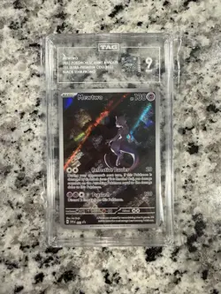 2023 POKEMON SVP EN-SV PROMO 151 ULTRA-PREMIUM COLLECTION #052 MEWTWO TAG 9 - Image 1