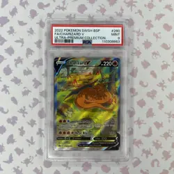 Pokemon TCG Charizard v SWSH Black Star Promos Holo Card SWSH260 PSA 9 - Image 1