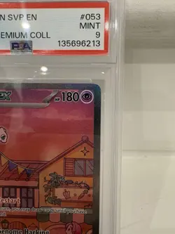 Pokemon Mew ex #053 PSA 9 Holo SVP Scarlet & Violet Promo Card 2023 English - Image 3