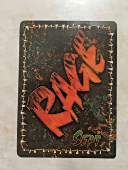 Rage! CCG SEPT card Lone Wolf Lupo Foil Extremely Rare!! - Image 3