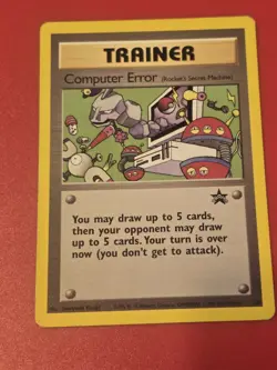 Computer Error (Rocket's Secret Machine) Promo WoTC Promo 16/53 HP Pokemon TCG - Image 1