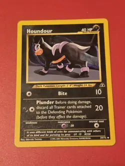 Houndour - Neo Discovery 39/75 Uncommon Non-Holo Pokemon TCG - Image 1