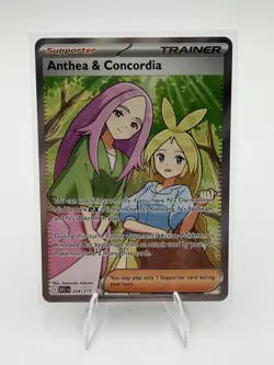 Anthea and Concordia 254/217 Ascended Heroes Pokemon TCG Full Art Trainer - Image 1