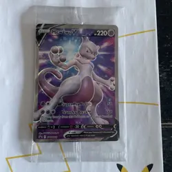 Pokemon TCG Mewtwo v SWSH229 Factory Sealed - Image 1