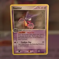Pokemon Haunter Card 34/112 FireRed & LeafGreen Regular LP 2004 - Image 1