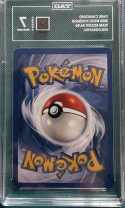 Dark Charizard 4/82 Team Rocket Holo Rare Pokemon Card Grade TAG 7 Near Mint NM - Image 3