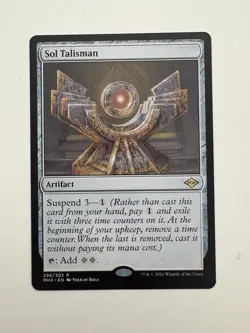 Sol Talisman MTG Magic the Gathering Card NM Near Mint MH2 - Image 1