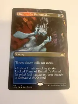 Glimpse the Unthinkable Double Masters 2022 Foil Rare 378 English MTG Card - Image 1