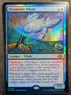 Dreamtide Whale - Foil - Modern Horizons 3 (MTG) - Image 1