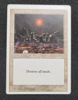 MTG Magic the Gathering Armageddon Fifth Edition 1997 - Image 1