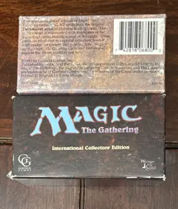 Magic The Gathering MTG 1993 International Collectors' IE CE Edition Box, Empty - Image 1