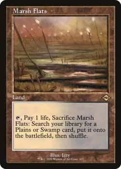 Marsh Flats (Retro Frame) MTG Magic The Gathering - Image 1
