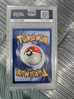 1999 POKEMON FOSSIL #5 GENGAR-HOLO PSA 9 - Image 2
