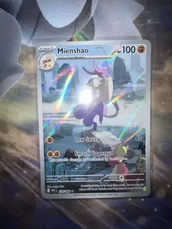 Pokemon TCG White Flare - Mienshao IR 134/086 English - Image 1
