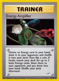 Pokemon - Energy Amplifier - 98/105 - Uncommon - Unlimited Edition - Neo Destiny - Image 1