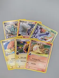 Pokemon Gen 1 Delta Species Lot of 6 MP Pokemon TCG - Image 1