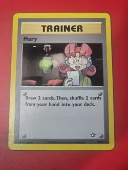 Pokemon Mary 87/111 Non-Holo Rare Neo Genesis - Image 1