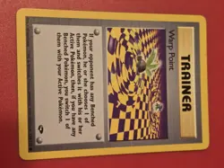 Warp Point 126/132 Gym Challenge Regular Pokemon TCG NM-LP - Image 1