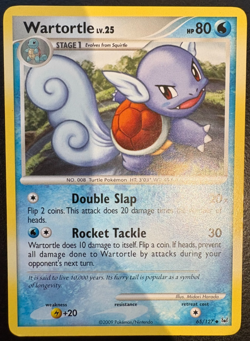 Pokemon TCG Wartortle Platinum 65/127 Regular LP - Image 1