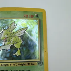 Pokemon TCG Scyther Jungle 10/64 Holo Unlimited Holo Rare DMG - Image 4