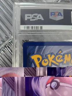 1999 Pokemon Fossil Haunter Holo PSA 9 - Image 3