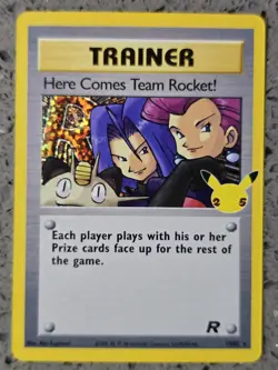 Pokemon - Here Comes Team Rocket! - 15/82 - Celebrations - Holo - NM - Image 1
