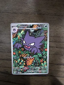 Haunter 027 Mega Evolution Black Star Promo Holo Near Mint Pokemon - Image 1